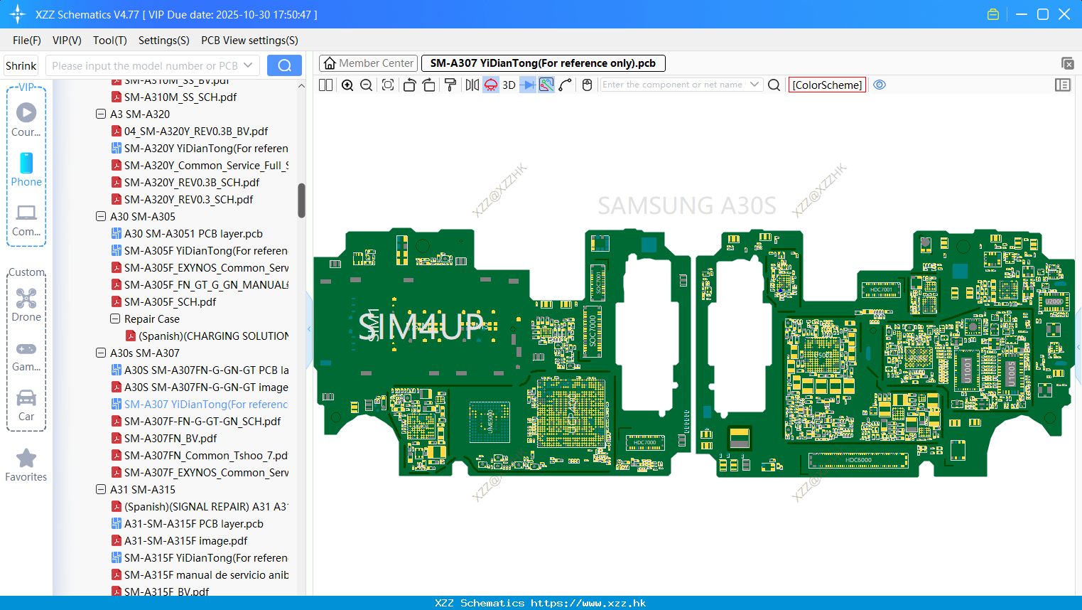 Samsung SM-A307 bitmap(For Reference Only)